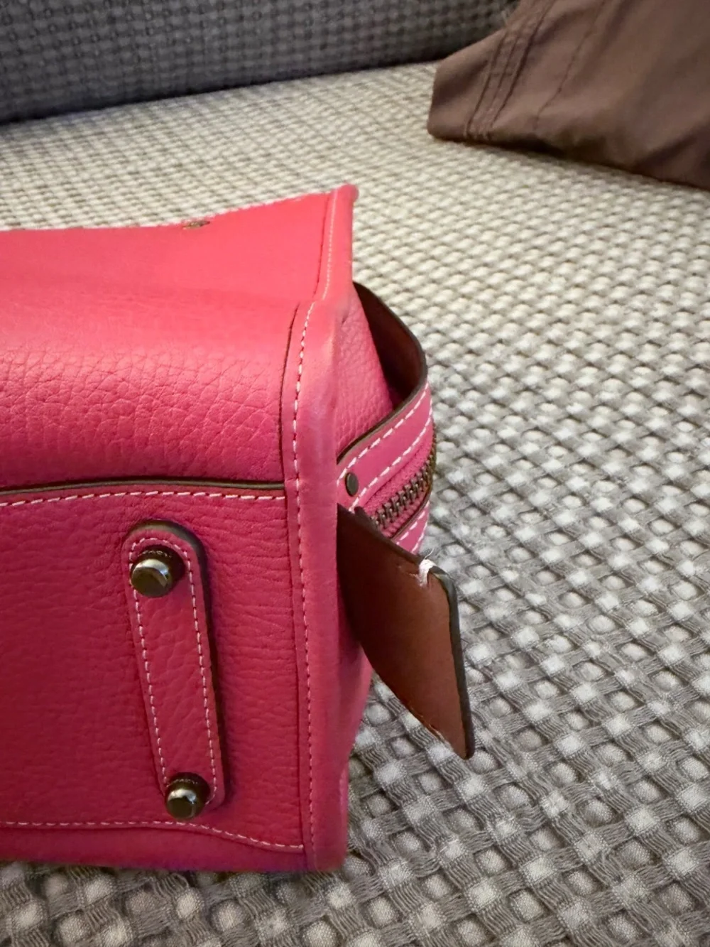 EUC - COACH BP/ 1941 RED ROGUE 25 SATCHEL BAG 54536